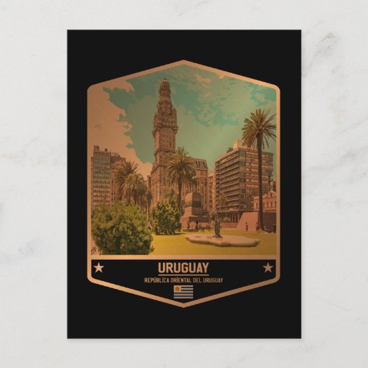 ウルグアイ ポストカード (正面)