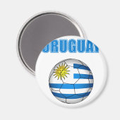 ウルグアイSocccer 2010 Tシャツ マグネット (正面/裏面)