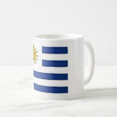 ウルグカッコいいアイ国旗 コーヒーマグカップ (正面右)