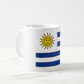 ウルグカッコいいアイ国旗 コーヒーマグカップ (正面左)