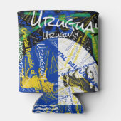 「ウルグクールアイと一緒にダウン！」 愛国的な 缶クーラー (裏面)