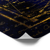 ウルサ専攻の星座 ポスター (角)