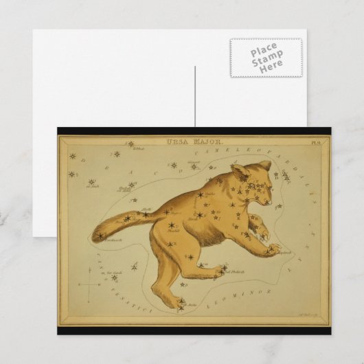 ウルサ専攻の ポストカード (正面/裏面)