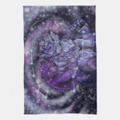 ウルサ・マイナーとスター専攻の・ベア キッチンタオル (縦)