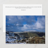 ウルスカーフ&スキッドウウィンターホリデーカード シーズンカード (正面/裏面)