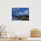 ウルスカーフ&スキッドウウィンターホリデーカード ポスター (キッチン)