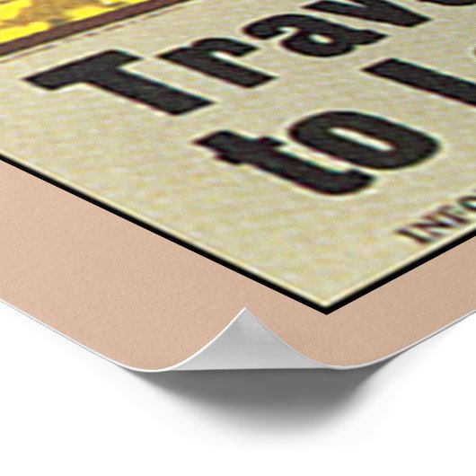 ウルスター来ヴィンテージ旅行ポスターへ ポスター (角)