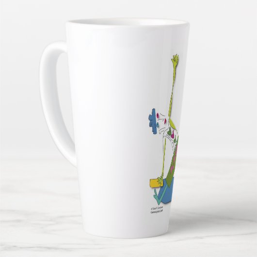 ウルスラヨガ カフェラテマグ (左アングル)