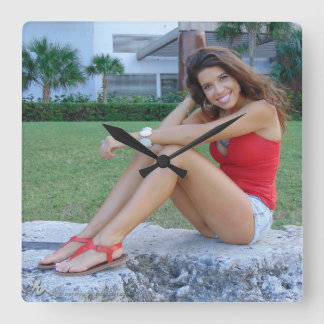 ウルスラ スクエア壁時計