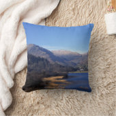 ウルスルウォーターCumbriaイングランドのはがき クッション (ブランケット)