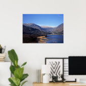 ウルスルウォーターCumbriaイングランドはがきクッション ポスター (ホームオフィス)