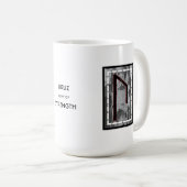 ウルズ・ルーン・マグ – 強さ! コーヒーマグカップ (正面右)