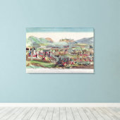 ウルトチェンとバトゼンの戦い、1813年5月20日 キャンバスプリント (インサイチュ (ウッドフロア))