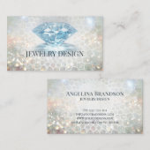 ウルトラきらめくモンド宝石商ジュエリー設計者 名刺 (正面/裏面)