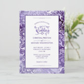 ウルトラエレガントミレット水の色が輝結婚く 招待状 (スタンド正面)
