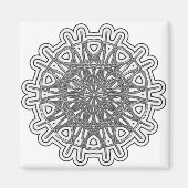 ウルトラカッコいいマンダラデザイン#1 マグネット (正面)