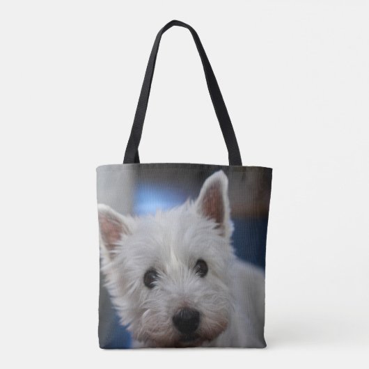 ウルトラキュートペスティウェスティホワイトテリア トートバッグ (裏面)