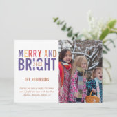 ウルトラバイオレットパレット クリスマスグリーティング フォト シーズンカード (スタンド正面)