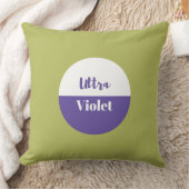 ウルトラバイオレットパントーン2018デザイン クッション (ブランケット)