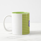 ウルトラバイオレットパントーン2018デザイン ツートーンマグカップ (左)