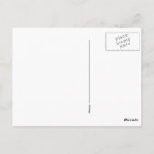 ウルトラバイオレットパープルグリッタースパークルズスウィート16 ポストカード (裏面)