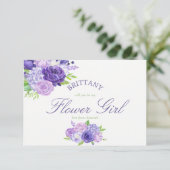 ウルトラバイオレットフローラが私の花の女の子 招待状 (スタンド正面)