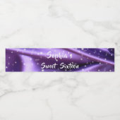 ウルトラバイオレット、Sweet sixteen、バルミツワー、カスタム、 ペットボトルラベル (シングルラベル)