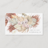 ウルトラプレミアムパンパインテリアデザイナーエッグシェル 名刺 (裏面)