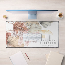 ウルトラプレミアムパンパインテリアデザイナーラージ デスクマット