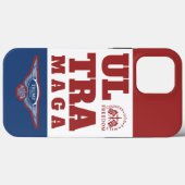 ウルトラマガゴファミリーカントリーフリーダムトランプ2024 Case-Mate iPhoneケース (裏面 (横))