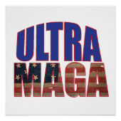 ウルトラマガトランプサポーター💡再素晴らしびアメリカ ポスター (正面)
