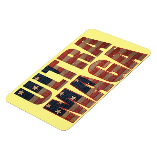 ウルトラマガトランプサポーター💡再素晴らしびアメリカ マグネット (左側)