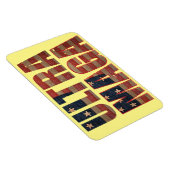 ウルトラマガトランプサポーター💡再素晴らしびアメリカ マグネット (右側)