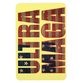 ウルトラマガトランプサポーター💡再素晴らしびアメリカ マグネット