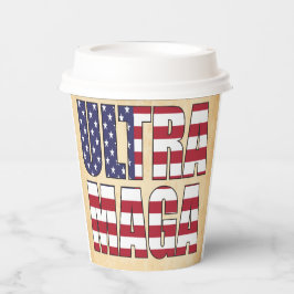 ウルトラマガトランプサポーター💡再素晴らしびアメリカ 紙コップ