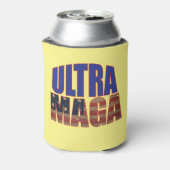 ウルトラマガトランプサポーター💡再素晴らしびアメリカ 缶クーラー (缶裏面)