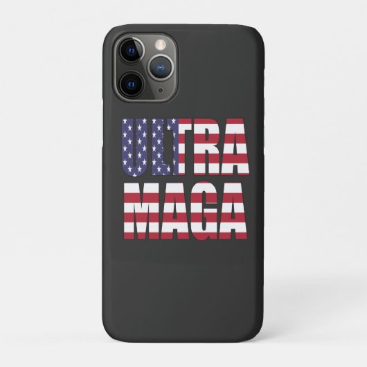 ウルトラマガトランプサポーター💡再素晴らしびアメリカ Case-Mate iPhoneケース (裏)