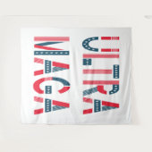 ウルトラマガトランプ愛国的共和党保守派 タペストリー (正面(横))