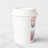 ウルトラマガトランプ愛国的共和党保守派 紙コップ (右)