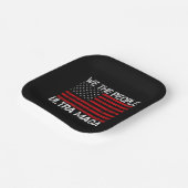 ウルトラマガプロトランプ2024おもしろい共和党員 ペーパープレート (傾斜あり)