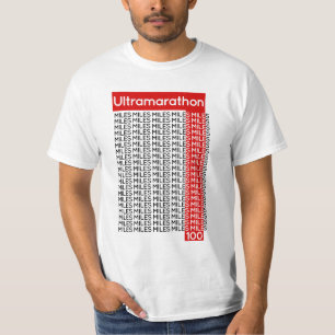 ウルトラマラソン100マイル スマイル Tシャツ