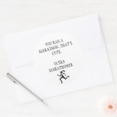 ウルトラマラソン ラウンドシール (封筒)