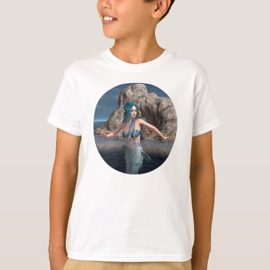 ウルトラマリンの人魚 Tシャツ (正面)