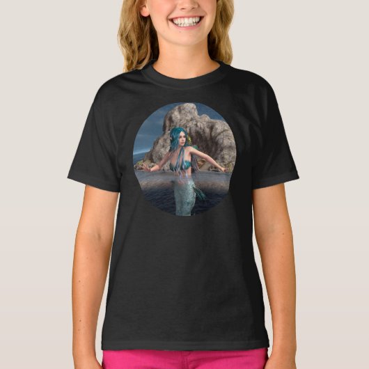 ウルトラマリンの人魚 Tシャツ (正面)