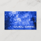 ウルトラマリンブルースターズ天球写真 名刺 (正面)