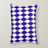 ウルトラマリンブルーハーレクイン アクセントクッション (正面(垂直))