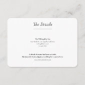 ウルトラミニマリスト白黒結婚ズ エンクロージャーカード (正面)