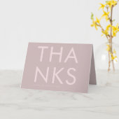 ウルトラモダンはっきりした赤面ピンクシンプルマザーズ カード (黄色い花)