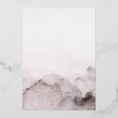 ウルトラモダンイ結婚ンク 箔招待状 (裏面)