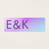 ウルトラモダングラディエント紫秋の結婚式 (正面)